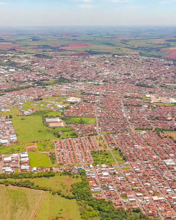 Vista aérea de Ibitinga